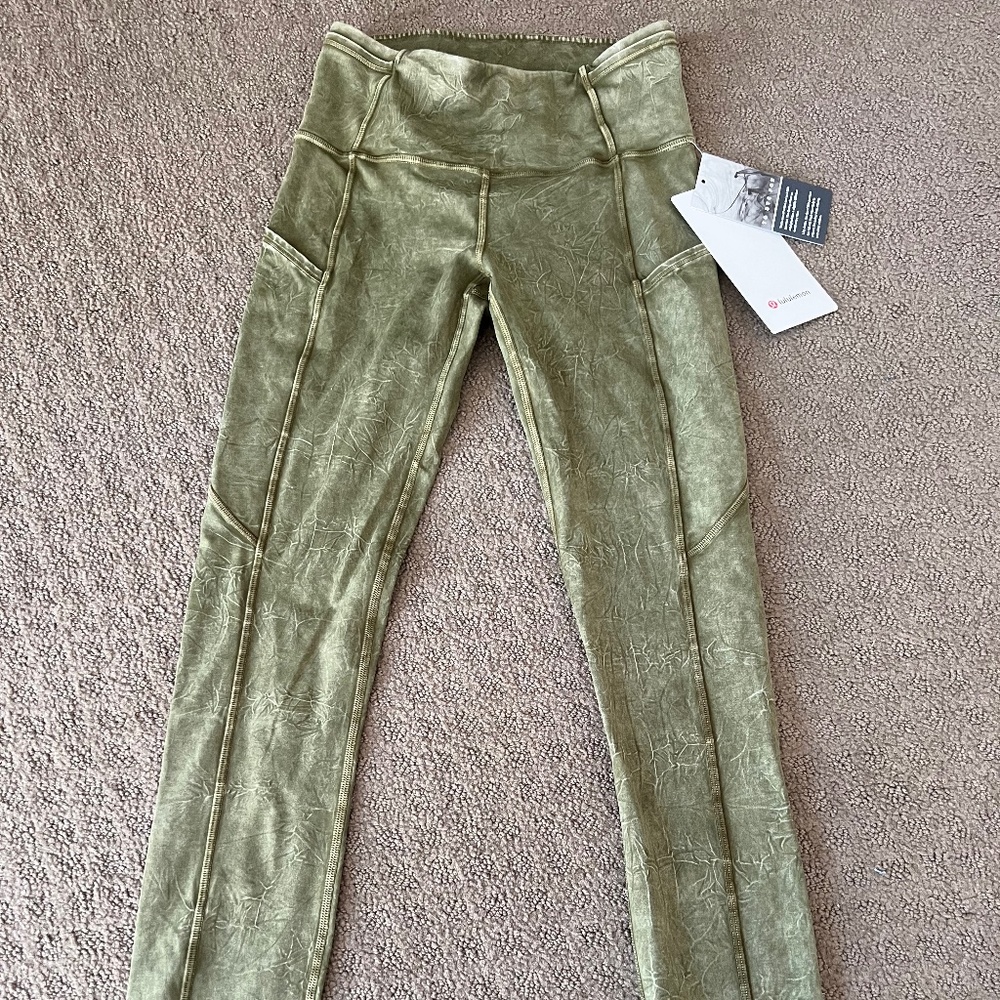 Lulu lemon fast and free tight 25” size 4